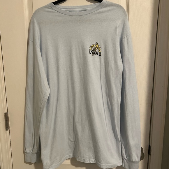 Vans Other - Vans Blue Long-Sleeve Bird Shirt